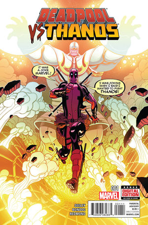 cover Deadpool Vs. Thanos #1